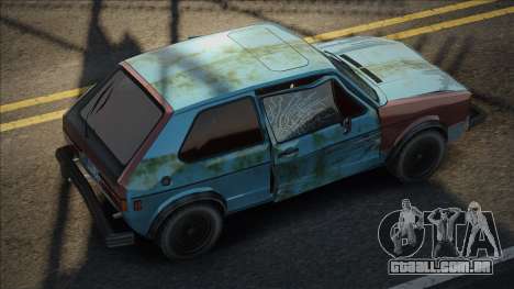 Volkswagen Rabbit GTI 84 Rusty para GTA San Andreas