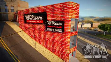 Massu Car Boutique para GTA San Andreas