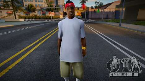 Ballas1 Red para GTA San Andreas