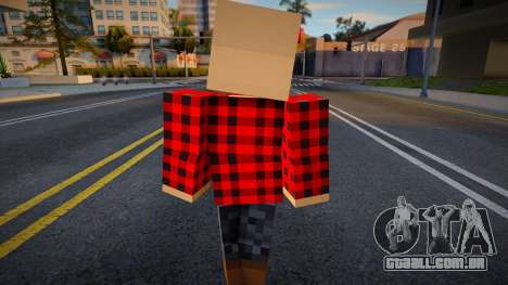 Bmocd Minecraft Ped para GTA San Andreas