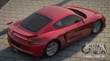 Porsche Cayman Red para GTA San Andreas