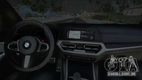 BMW M3 g80 Ukr Plate para GTA San Andreas