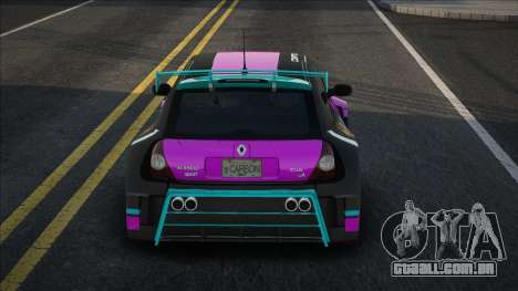 [NFS Carbon] Renault Clio V6 BubbleGum para GTA San Andreas