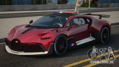 Bugatti Divo Police para GTA San Andreas