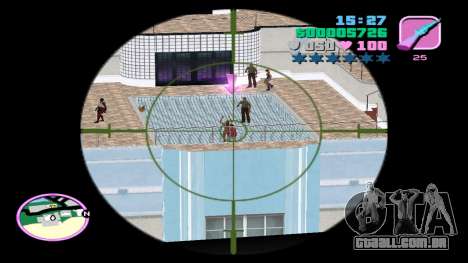 Tarefa de Cleo para nova missão Pegue o Sniper para GTA Vice City