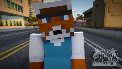 Bmobar Minecraft Ped para GTA San Andreas