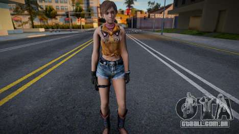 Rebecca Cowgirl [Resident Evil Zero] para GTA San Andreas