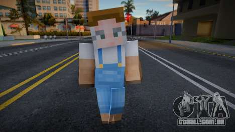 Dwfolc Minecraft Ped para GTA San Andreas