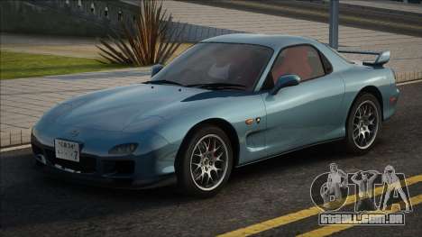 Mazda RX7 FD3S Blue para GTA San Andreas