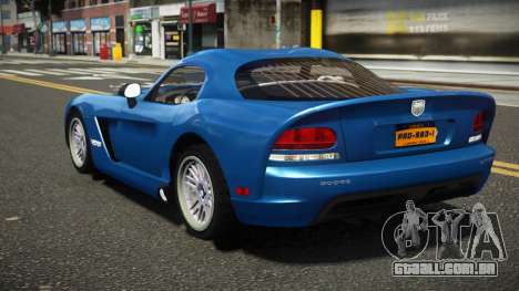 Dodge Viper SRT-10 LT V1.0 para GTA 4