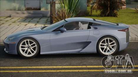 Lexus LFA CCD para GTA San Andreas