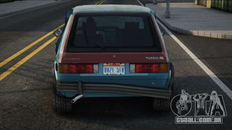 Volkswagen Rabbit GTI 84 Rusty para GTA San Andreas