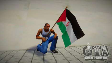 Flag Western Sahara para GTA San Andreas