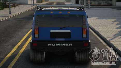 Hummer H2 Yellow para GTA San Andreas