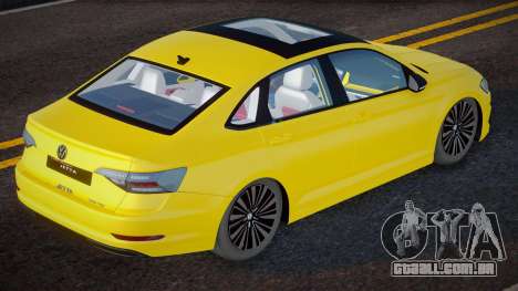 Volkswagen Jetta Yellow para GTA San Andreas