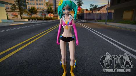 PDFT Hatsune Miku Pink Pops v4 para GTA San Andreas