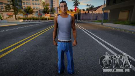 Kent Pul with CJ Outfit para GTA San Andreas