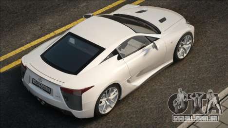 Lexus LFA Driver para GTA San Andreas