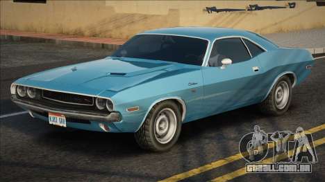 Dodge Challenger RT 1970 Blue para GTA San Andreas