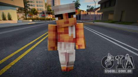 Pi Patel (Life of Pi) Minecraft para GTA San Andreas