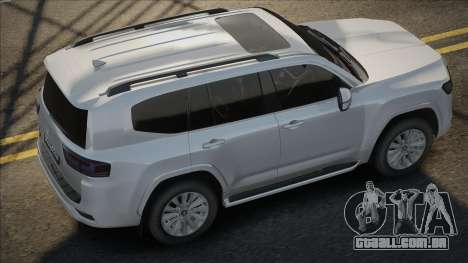 Toyota Land Cruiser 300 White para GTA San Andreas