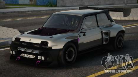 Renault 5 Turbo 3E Silver para GTA San Andreas