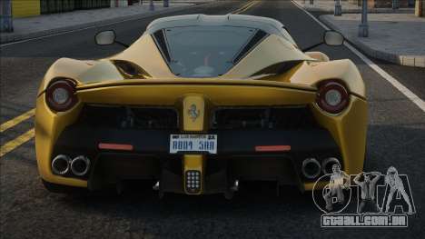 Ferrari Laferrari 2013 Yellow [HQ] para GTA San Andreas