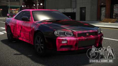 Nissan Skyline R34 L-Sport S3 para GTA 4