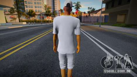 BAD BUNNY de blanco para GTA San Andreas