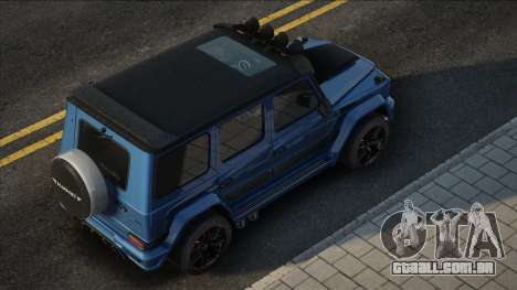 Mercedes-AMG G63 Mansory Blue para GTA San Andreas