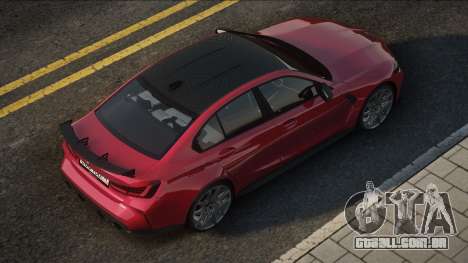 BMW M3 g80 Red para GTA San Andreas
