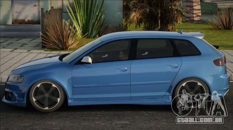 AUDI RS3 BLUE para GTA San Andreas