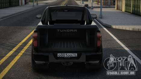 Toyota Tundra Black para GTA San Andreas