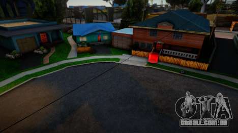 New street Grove para GTA San Andreas
