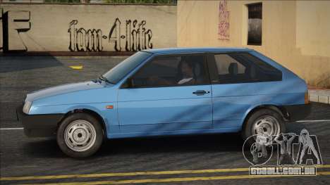 VAZ 2108 azul para GTA San Andreas