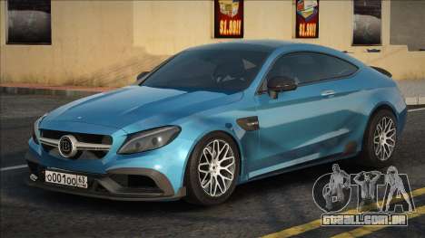 Mercedes-Benz W205 Coupe Brabus (650) para GTA San Andreas