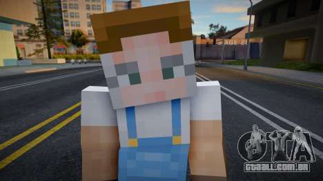 Dwfolc Minecraft Ped para GTA San Andreas