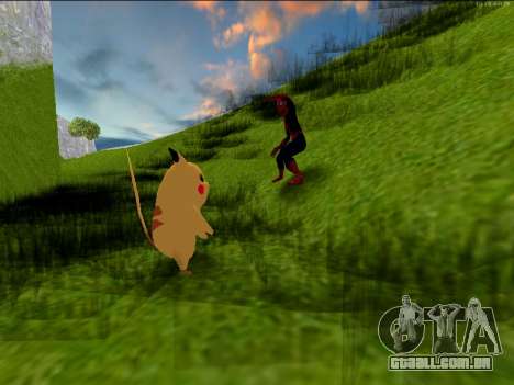 Pikachu de Super Smash Brothers Melee para GTA San Andreas