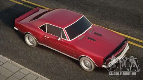 Chevrolet Camaro 1969 Red para GTA San Andreas