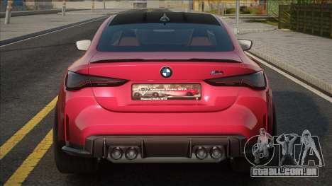 BMW M4 G82 Red CCD para GTA San Andreas