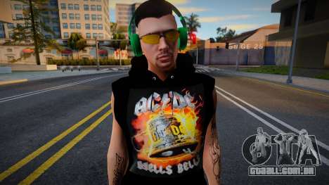 Man from GTA V (ACDC fan) para GTA San Andreas