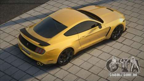 Ford Mustang Shelby Yellow para GTA San Andreas