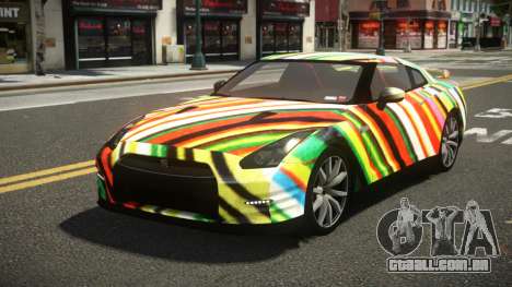 Nissan GT-R R35 ST G-Style S5 para GTA 4