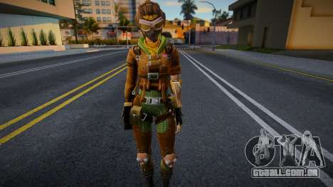 Azure Knight Female - Creative Destruction para GTA San Andreas