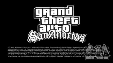 Restored Unused Loadingscreens para GTA San Andreas