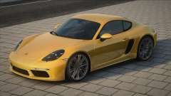 Porsche 718 Cayman S Yellow para GTA San Andreas