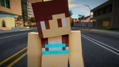 Hfybe Minecraft Ped para GTA San Andreas