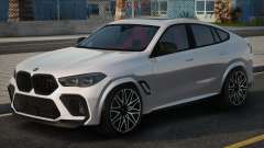 BMW X6M White para GTA San Andreas