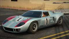 1966 Ford GT TwinTurbo 24 Hours Le Mans Ken-Mile para GTA San Andreas