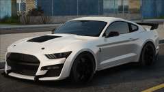 Mustang Shelby GT500 2020 White para GTA San Andreas